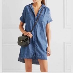 Madewell denim shirt dress